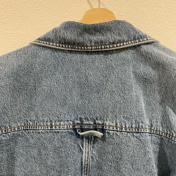 APIECE APART Oversized Denim Button Up Jacket Size Large - Picture 14 of 14